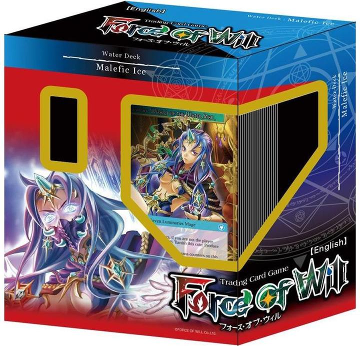 Produktbild Tinisu Force of Will Deck Malefic Ice (FOW - Lapis Cluster Starter Deck Water) (Englisch, Booster Pack)