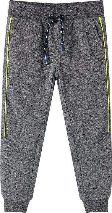 Actual product image VidaXL Children's tracksuit bottoms grey melange 92,Material: 80 (92)