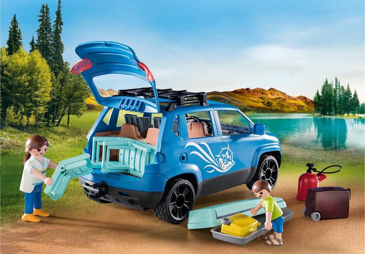 Image du produit Playmobil 71423 Caravane avec voiture (71423, Playmobil Family Fun)