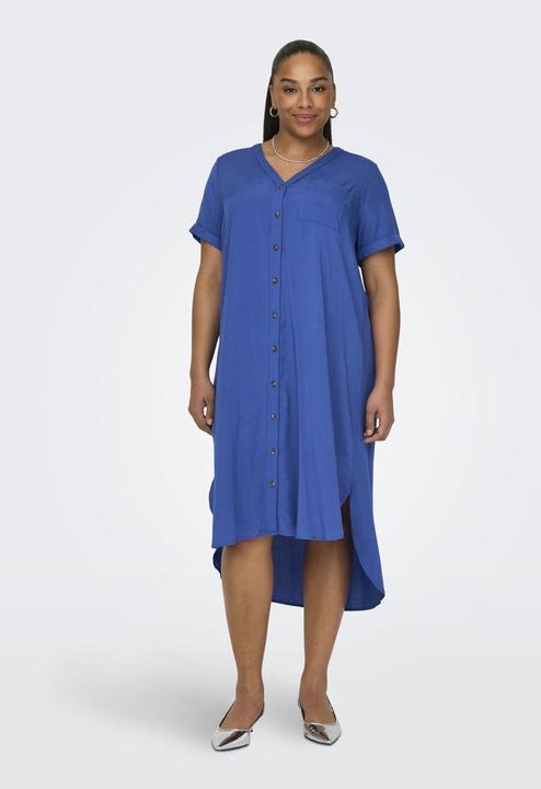 Actual product image Only Loose cut curvy blouse dress Shirt blouse dress (46)