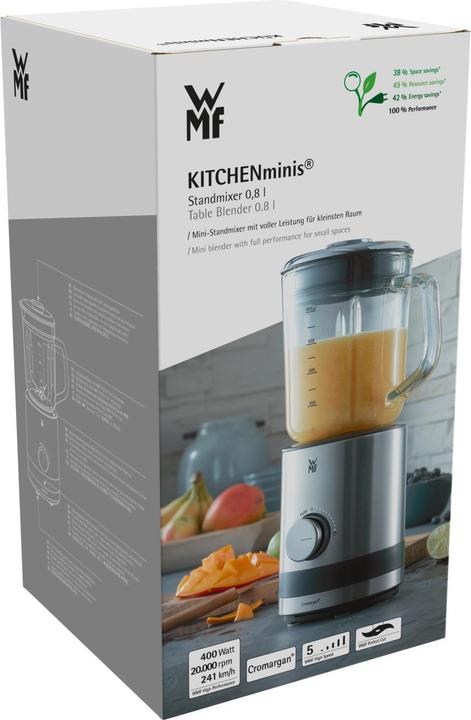 Image du produit WMF Mixeur sur socle KITCHENminis avec bol en verre (400 W)