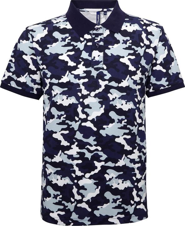 Asquith & Fox Camo Poloshirt