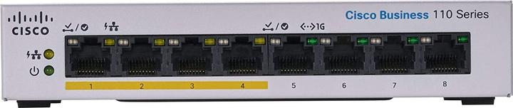 Immagine prodotto Cisco Switch PoE CBS110-8PP-D-EU 8 porte (8 Porti)