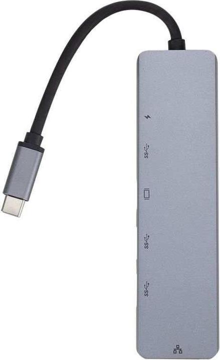 Produktbild eSTUFF USB-C 6-in-1 Mobile Hub (USB-C, 6 Ports)
