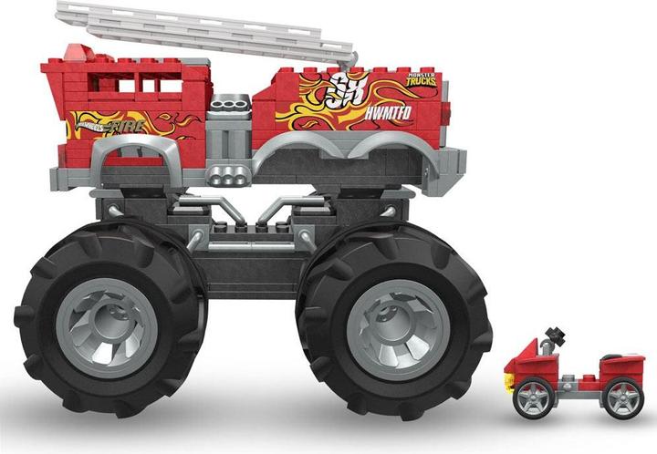 Actual product image Mega Construx MC HW 5 Alarm Monster Truck