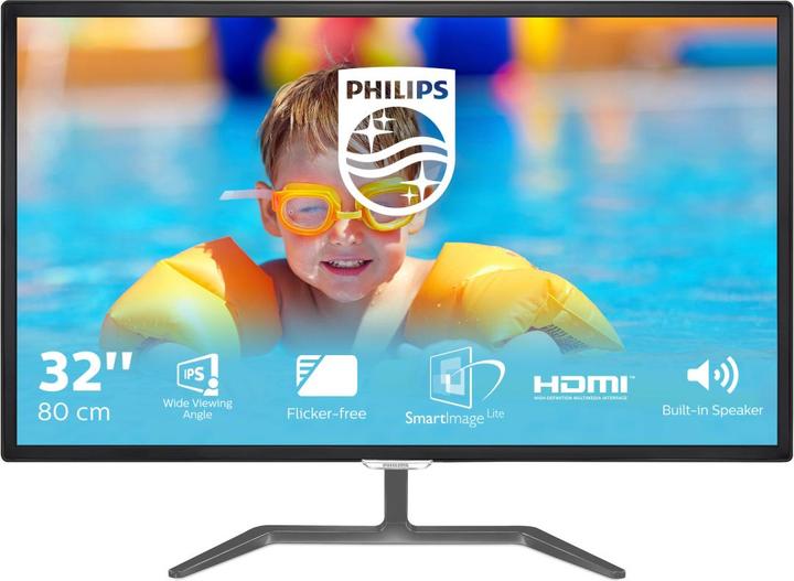 Actual product image Philips E-line 323E7QDAB/00 (1920 x 1080 pixels, 31.50")