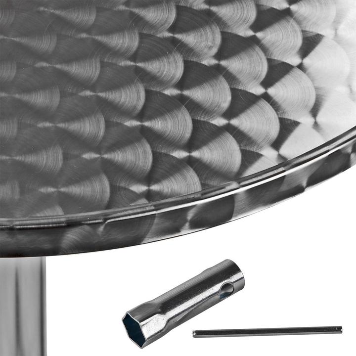 Produktbild Dema Alu-Bistrotisch ø 60 cm - H 70 cm (60 x 70 cm)