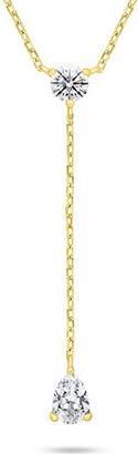 Produktbild Brilio Silver - Women's gold-plated necklace with zircons NCL194Y