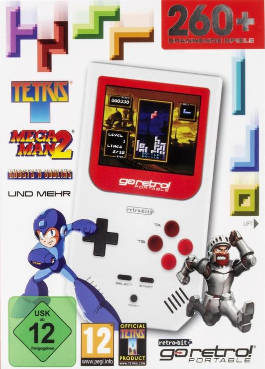 Actual product image retro-bit Go retro! Portable
