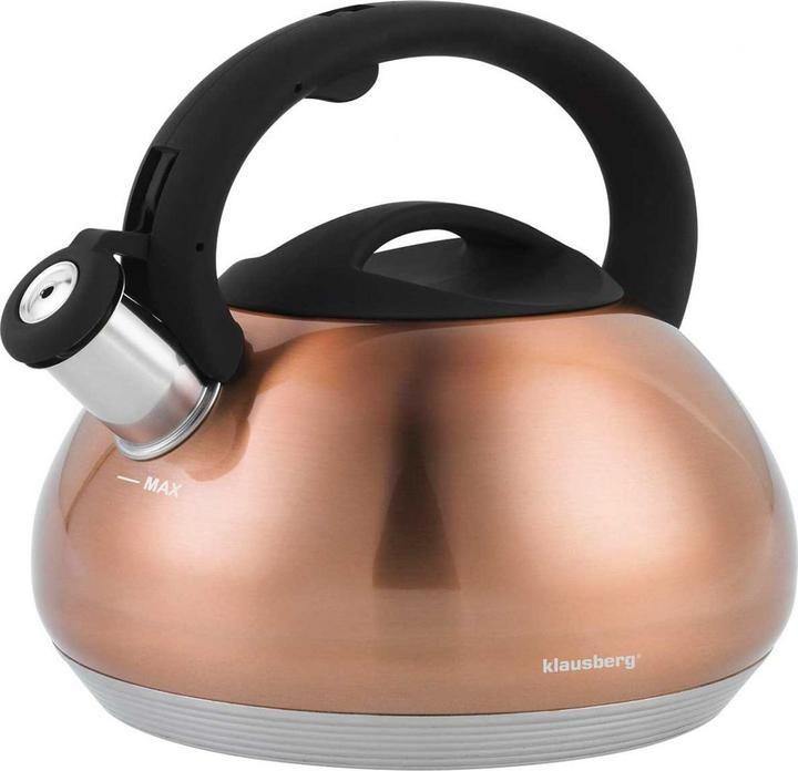 Klausberg KETTLE WITH WHISTLE 2.7L KB-7385 COPPER (2.70 l)