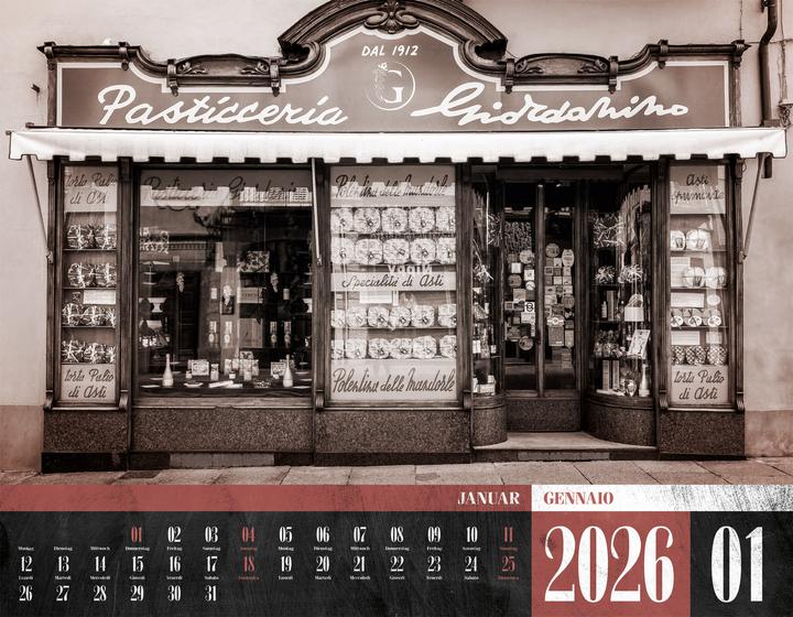 Immagine prodotto La Dolce Vita - Italienische Lebensart Kalender 2026 (54 x 42 cm, Copertina rigida, Italiano, Tedesco)