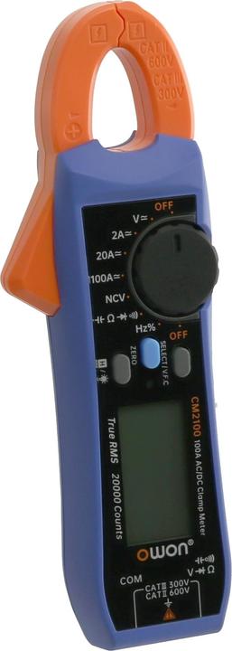 Owon Stromzange CM2100, 100 A AC/ DC, True RMS