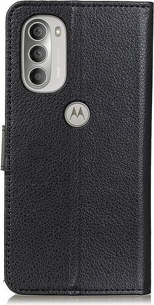Produktbild MU Classic Litchi Leder Bookcover Series (Motorola Moto G51 5G)