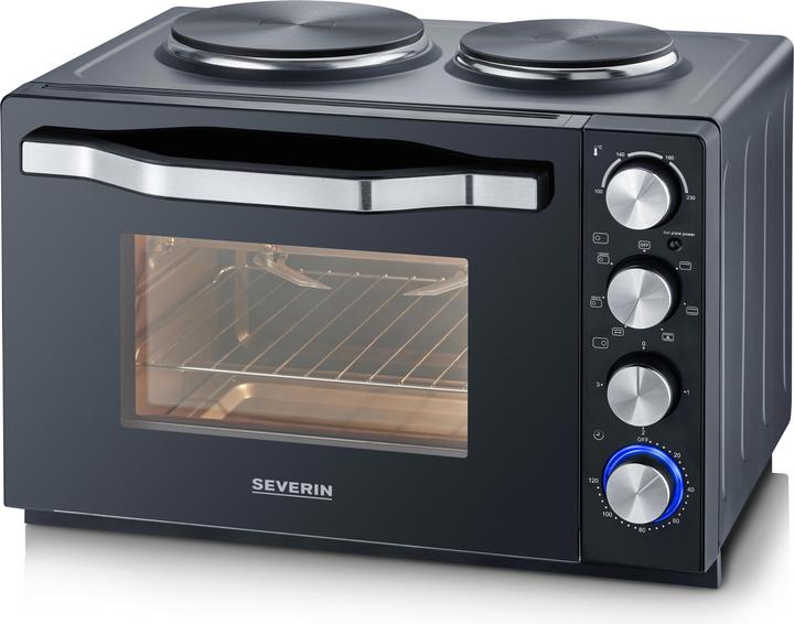 Produktbild Severin TO2074 Back- und Toastofen schwarz / edelstahl-gebürstet