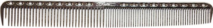 Bate Metall Haarschneidekamm Mattes Silber BTC-8021