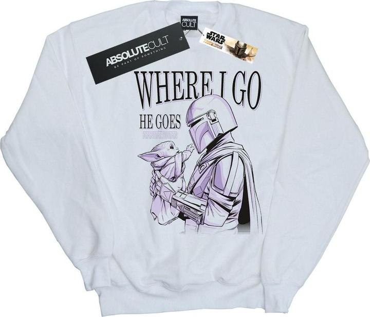 Produktbild Star Wars The Mandalorian Where I Go Sweatshirt (XL)