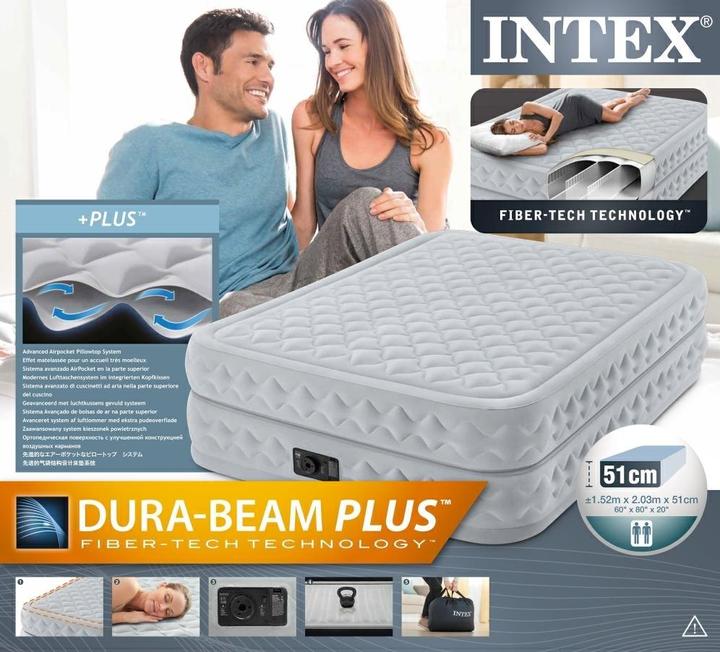 Immagine prodotto Intex Letto ad aria Supreme Air-Flow (150 x 200 cm)