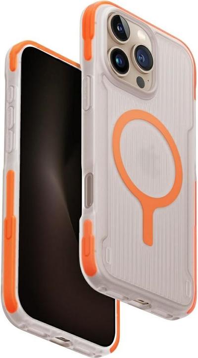 Immagine prodotto Uniq Combat Active Magclick Charging Case for iPhone 16 Pro Max - Orange (Apple iPhone 16 Pro Max)