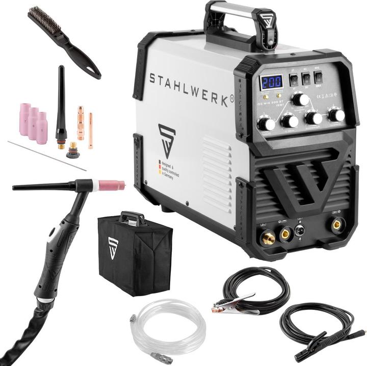 Actual product image Stahlwerk Combination welder AC/DC TIG 200 ST IGBT 200 amps