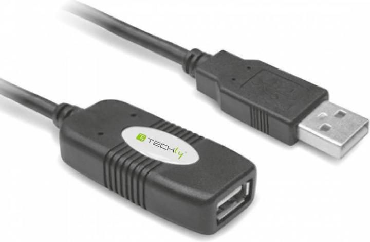 Actual product image Techly USB 2.0 Active extension, Hi-Speed (10 m, USB 2.0)