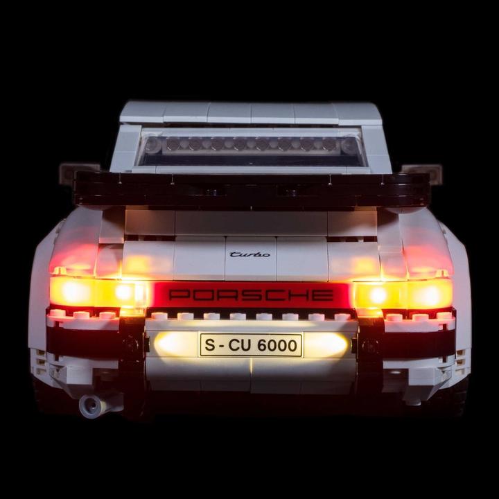 Actual product image Light my bricks LED light set for LEGO Porsche 911