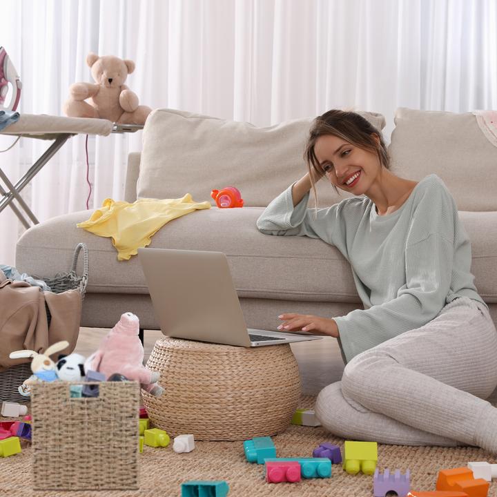 Immagine prodotto Relaxdays Set di cesti decorativi (1 x, 30 x 30 x 30 cm)