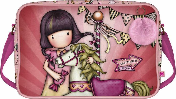Immagine prodotto Gorjuss Zaino Carousel color salmone (35 x 26,5 x 10,5 cm)