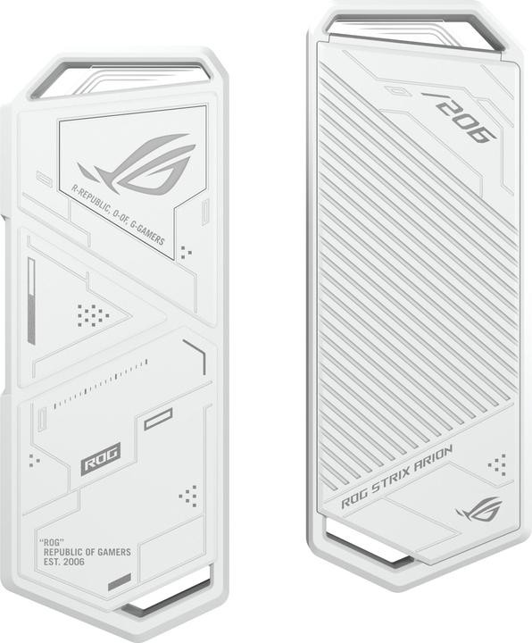 Image du produit ASUS Geh USB ROG Strix Arion White M2 Boîtier SSD avec Aura (M.2)