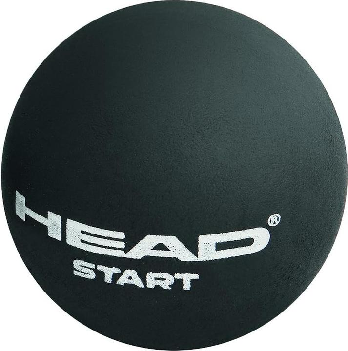 Head Balles de squash à point unique Start Pack de 12 balles en caoutchouc