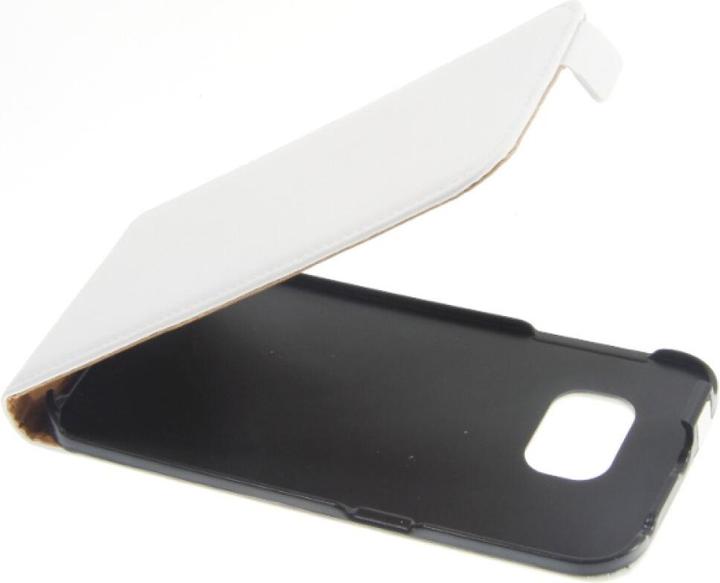 Immagine prodotto OEM Custodia Flip Slim in pelle per Galaxy S6 Edge - Bianco (Samsung Galaxy S6 Edge)