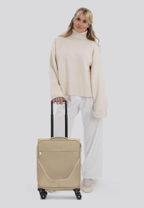 Immagine prodotto Stratic carrello cabina taska a 4 ruote S 55 cm con piega ad espansione (41 l, Bagaglio a mano (fino a 50 litri))