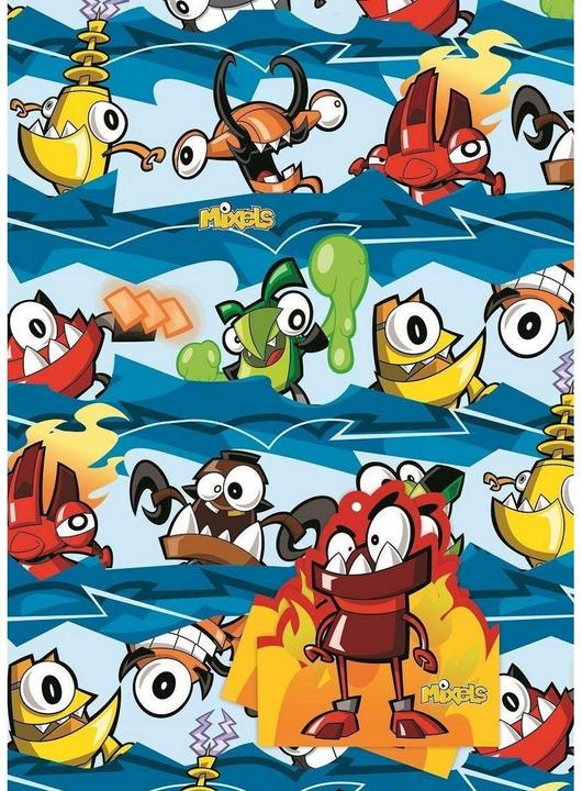Image du produit Mixels Figurines en papier comme emballage cadeau (Papier cadeau, 2 x)