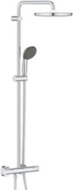 Produktbild Grohe Vitalio Start 250 brusesystem - med termostat til vaegmontering 9,5l 26677000