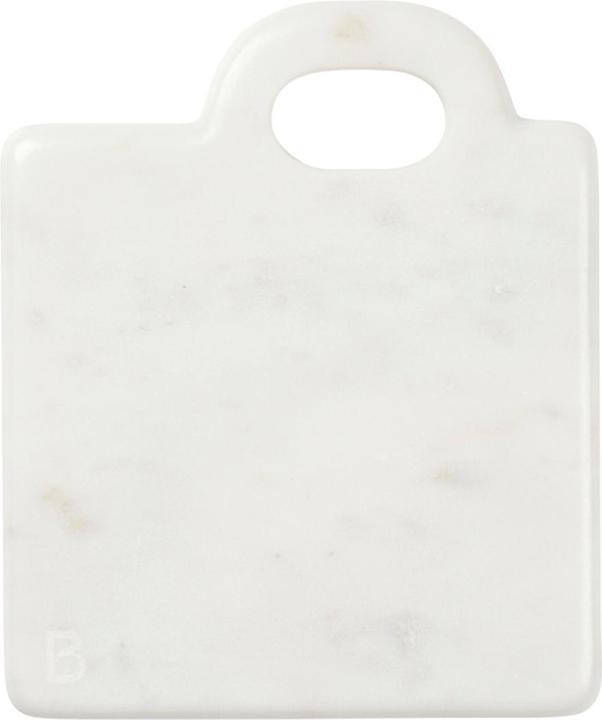 Broste Copenhagen Olina Schneidebrett white marmor 14x17cm