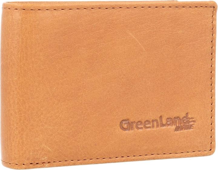 Actual product image Greenland Nature Wallet RFID protection leather 10 cm