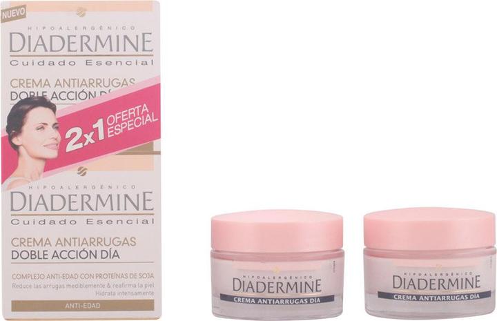 Produktbild Diadermine Double Action Anti Wrinkle Day Cream 50ml Set 2 Pieces (Gesichtspflege set)
