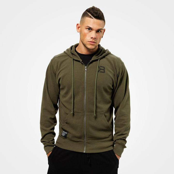 Better Bodies Stanton Zip Hood KHAKI GREEN (S)