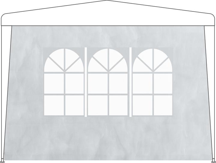 Actual product image Relaxdays 3x Pavilion side wall (10 cm, 300 cm)