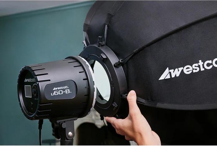 Actual product image Westcott U60-B Bi-Color LED 3-Light Softbox Kit