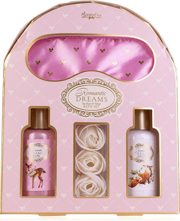 Produktbild Accentra Pflegeset für Frauen ROMANTIC DREAMS in Geschenkverpackung (Körperpflegeset)