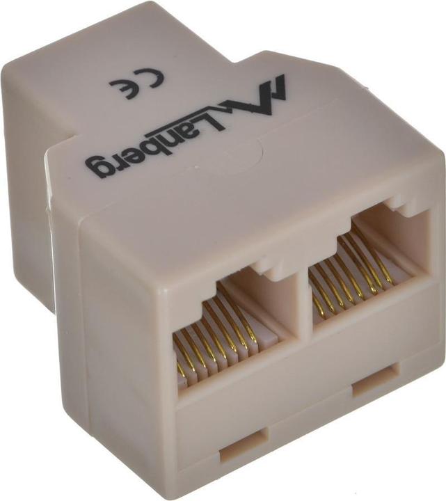 Lanberg AD-RJ45-2RJ45-OU (Netzwerk Zubehör)