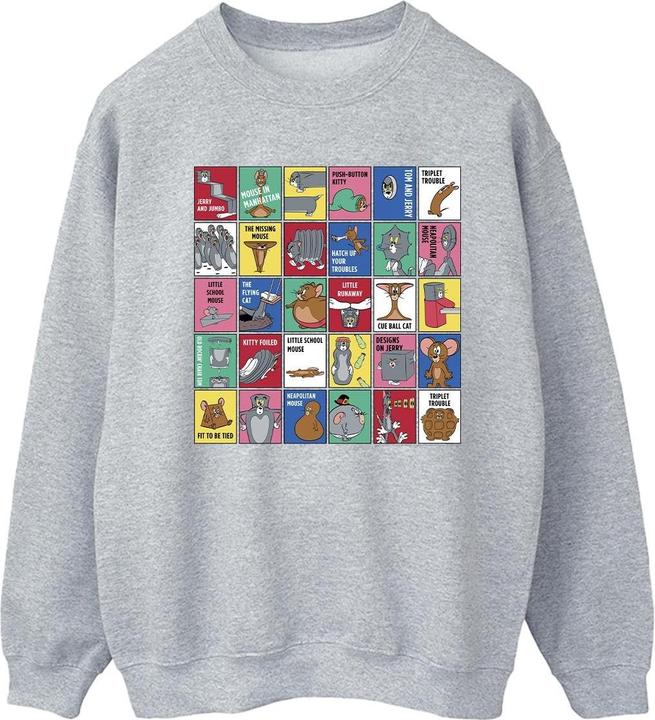 Produktbild Tom & Jerry Grid Squares Sweatshirt (L)