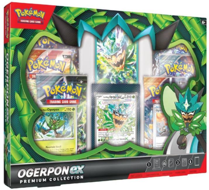 Produktbild Pokémon Pokemon - Ogerpon ex Premium Collection (POK85882) (Englisch, Box Set & Collection)