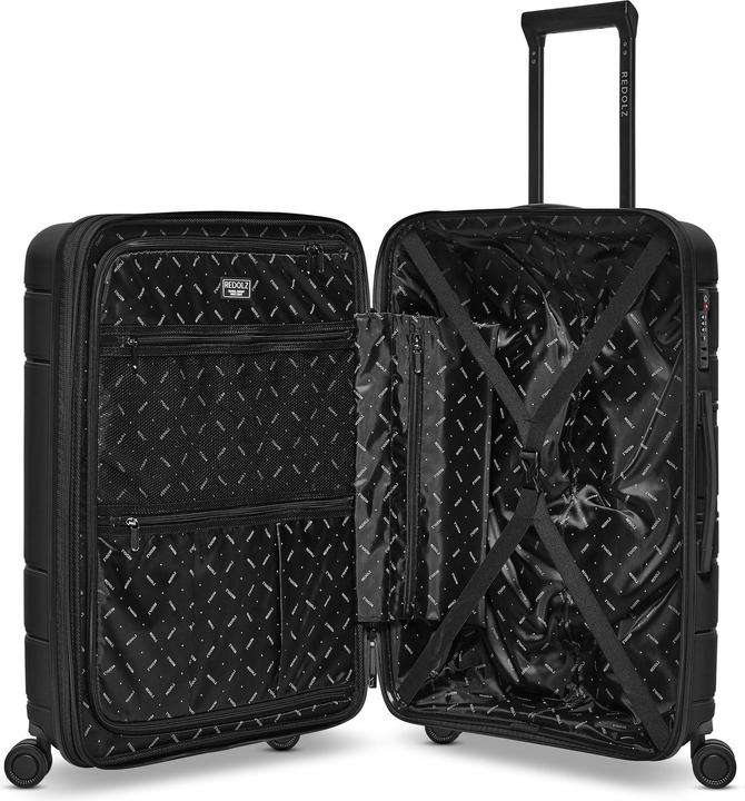 Produktbild Redolz Essentials 11 4 Rollen Trolley 66 cm mit Dehnfalte (80 l, L (90 - 115l))