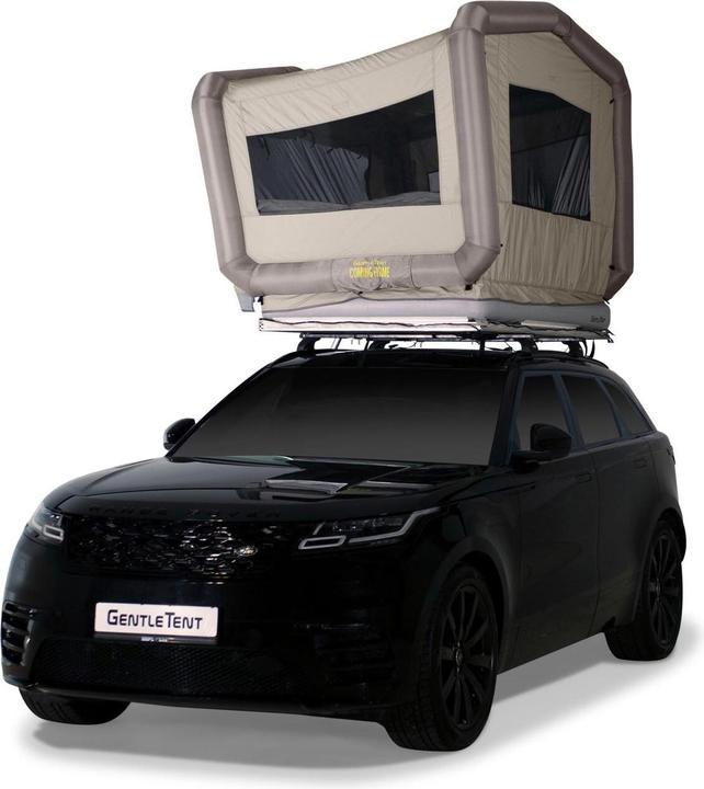 Immagine prodotto Gentletent Tenda da tetto GT Mini Flat 2022 Olive, 31 kg (Tenda sul tetto, 31 kg, 2 persone)