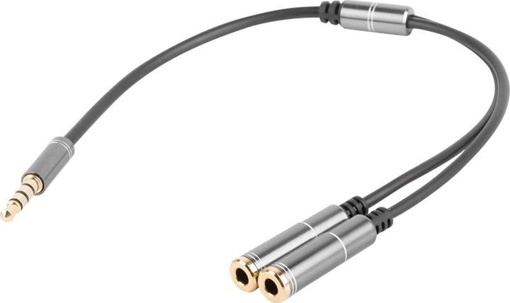 Immagine prodotto Genesis Cavo audio A20 Nero, Argento (0.13 m, Connettore da 3,5 mm (AUX))