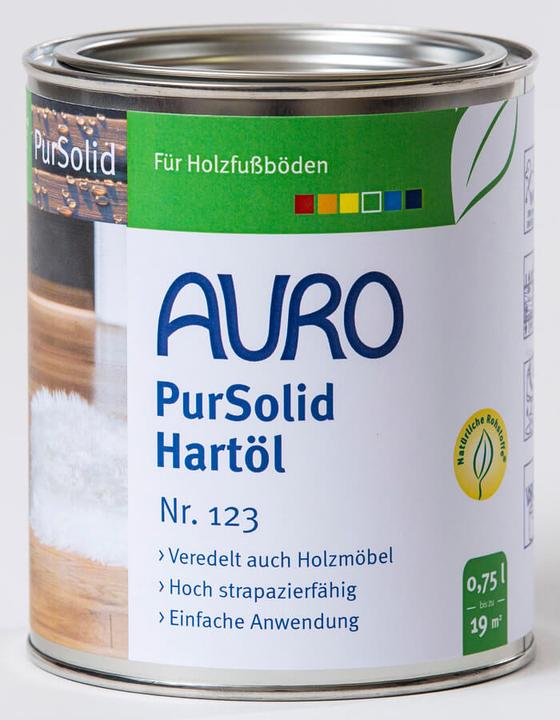 Produktbild AURO PurSolid Hartöl 123 (Farblos, 0.75 l)