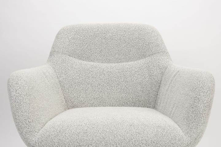 Actual product image Zuiver Dude Lounge Chair Boucle
