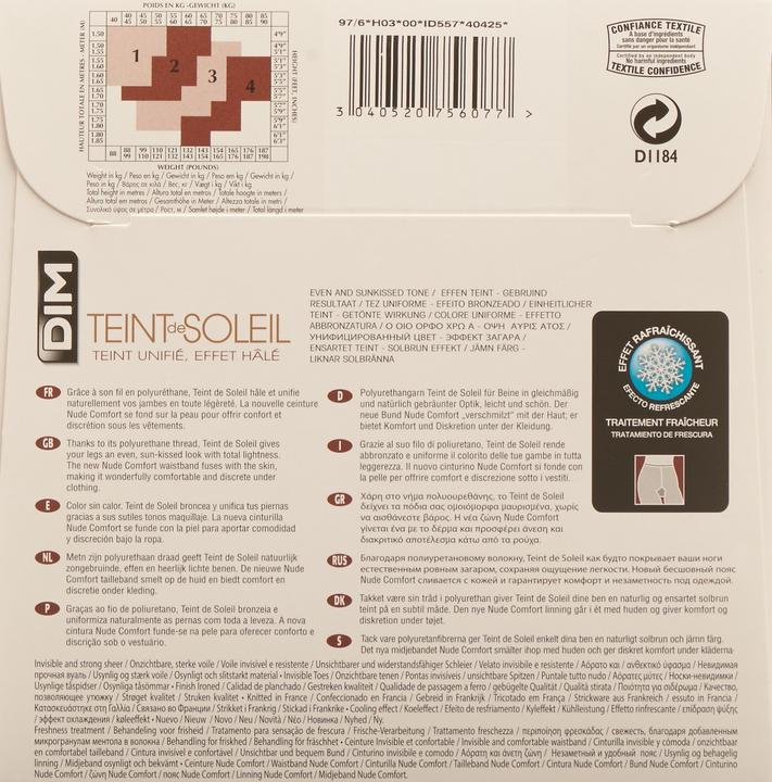 Produktbild DIM Teint De Soleil (17 DEN, 34 - 36)