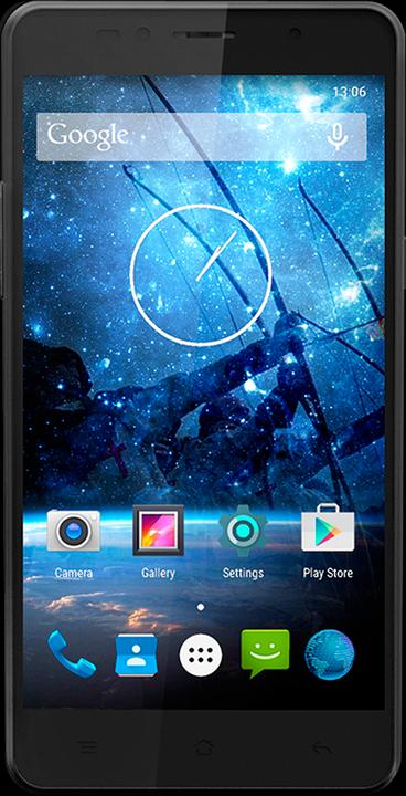Siswoo C55 Longbow (16 GB, Black, 5.50", Dual SIM, 8 Mpx, 4G)